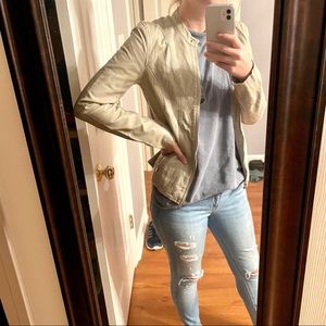 Kenneth Cole Reaction faux leather jacket